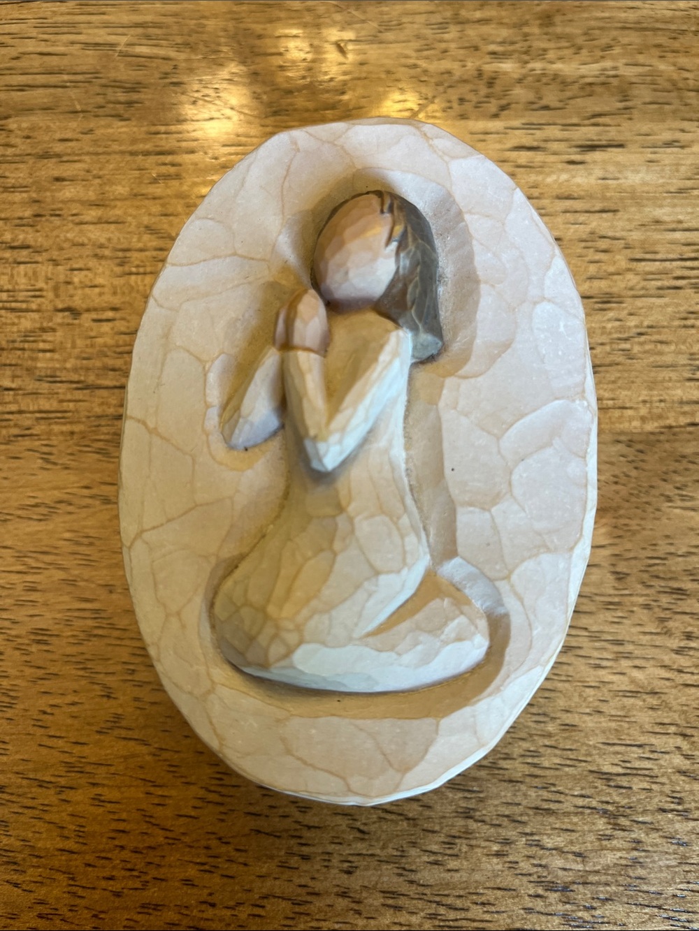 Demdaco Willow Tree "Angel of Prayer" keepsake box 2003 Susan Lordi